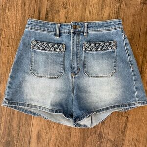 ROLLA'S Mirage Braided Pocket Jean Shorts